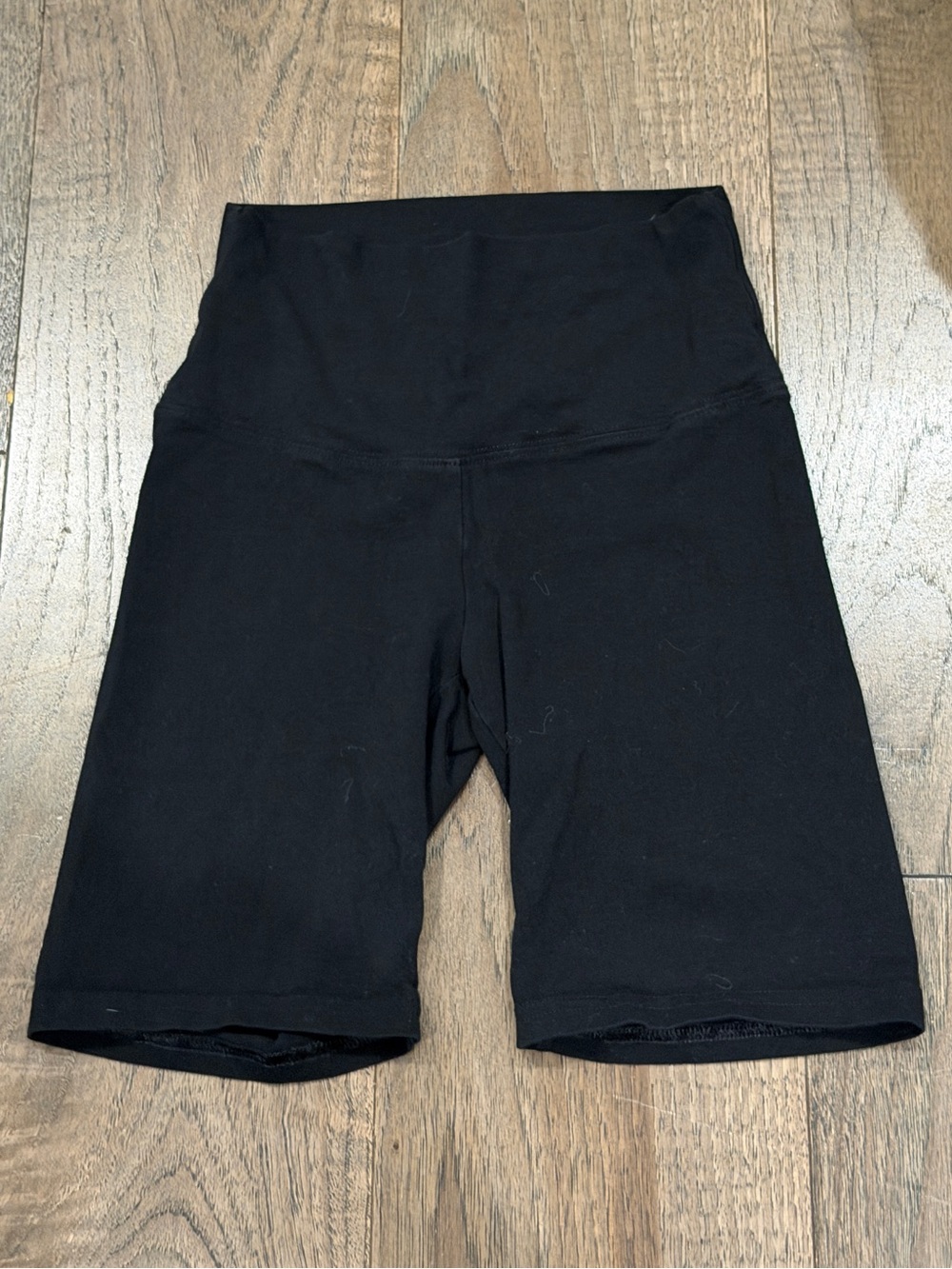 TNA Black High-Waist Women’s Bike Shorts